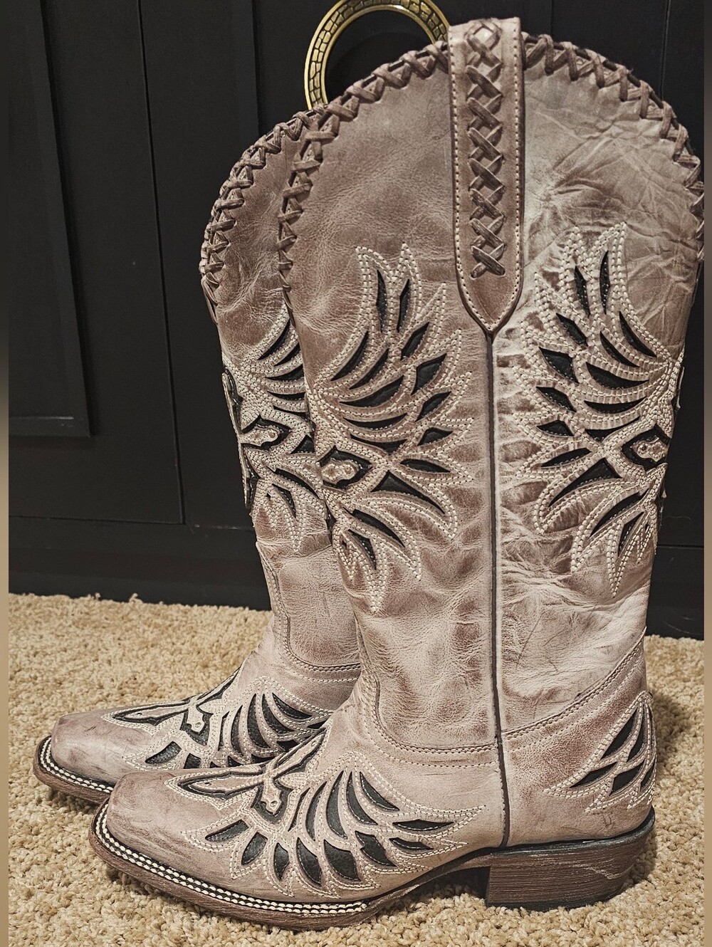 NWT J B DILLON RESERVE CROSS COWBOY BOOTS